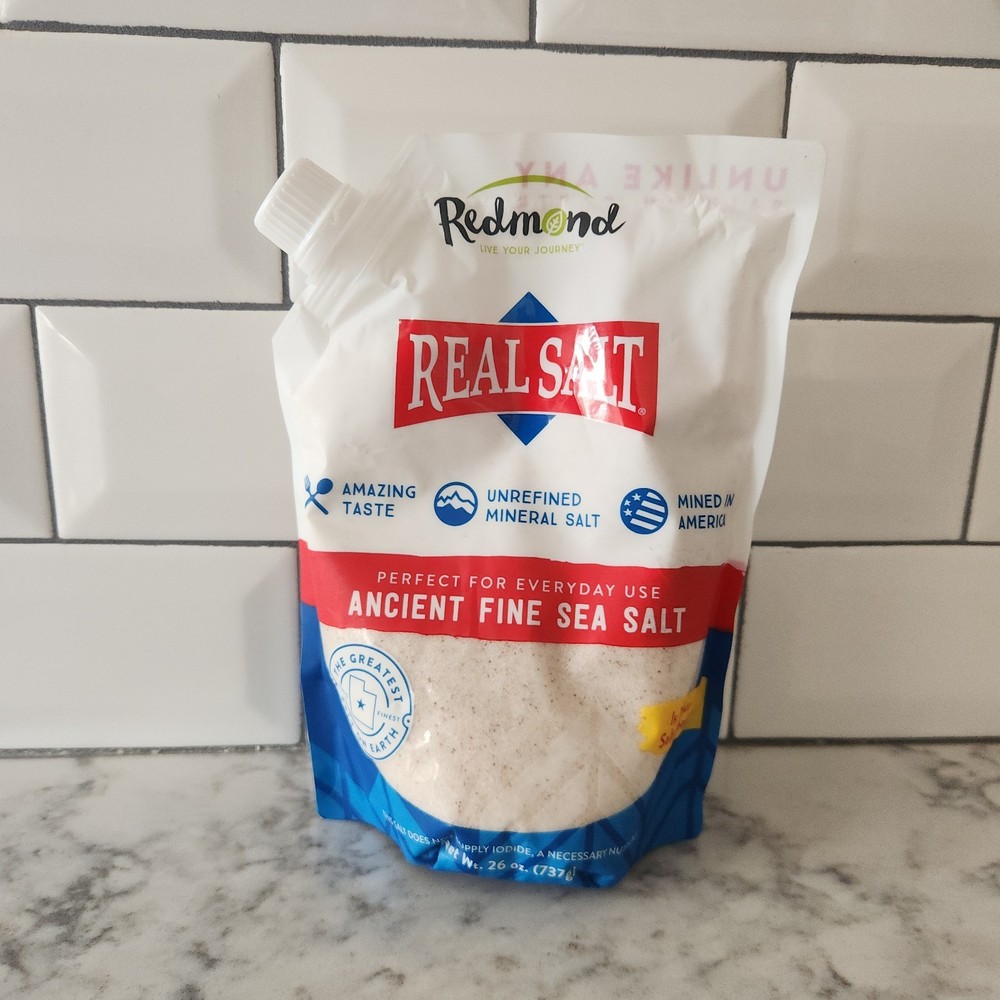 Redmond Ancient Fine Sea Salt 26 oz (737g)