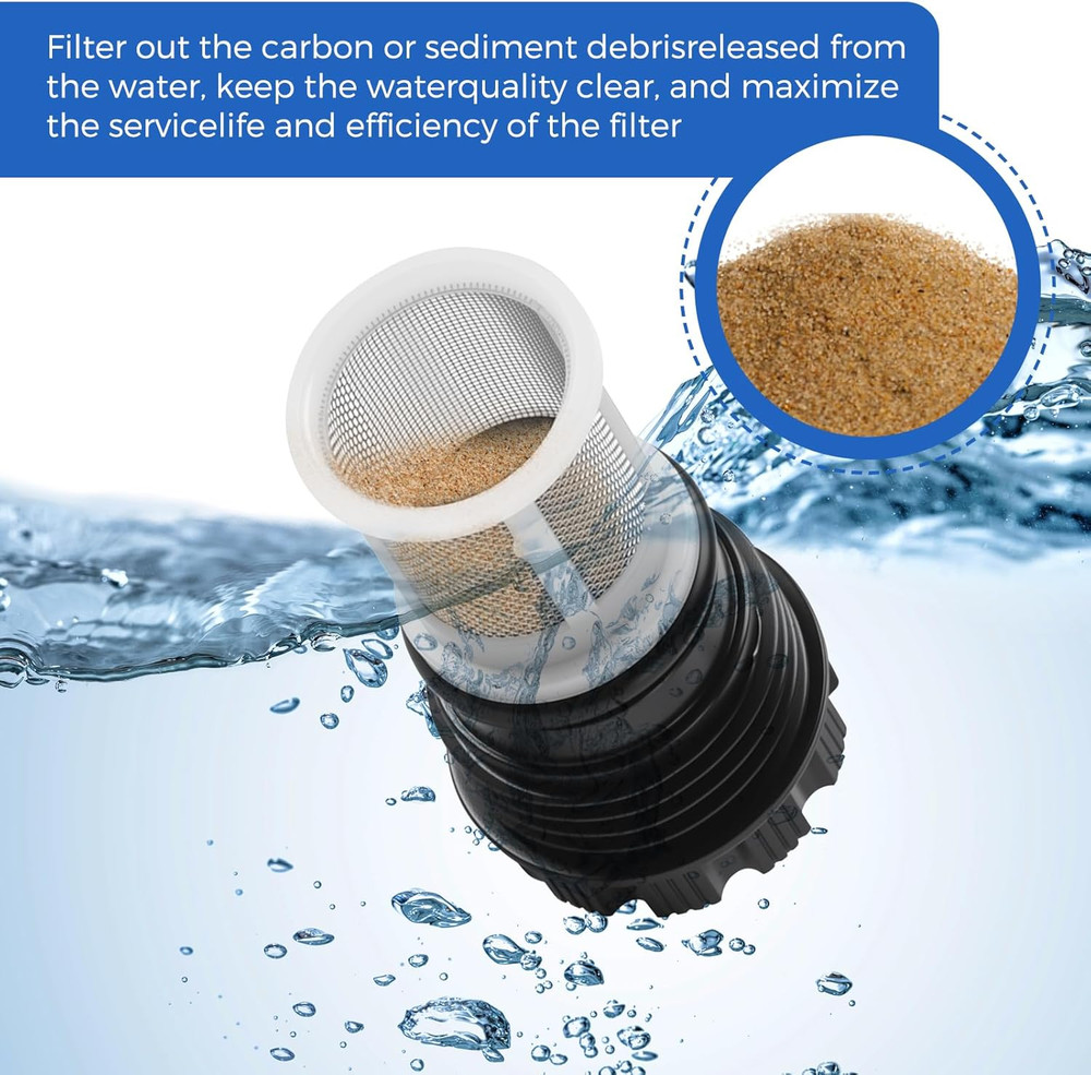 H98-510-S Tankless Water Heater Filter Kit for Rinnai Tankless Water Heater (2 T