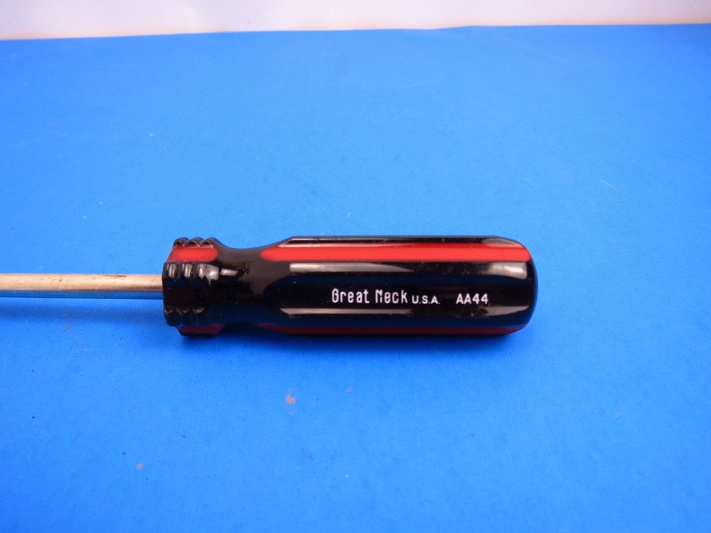 Great Neck Flathead Screwdriver 7 Inch AA44