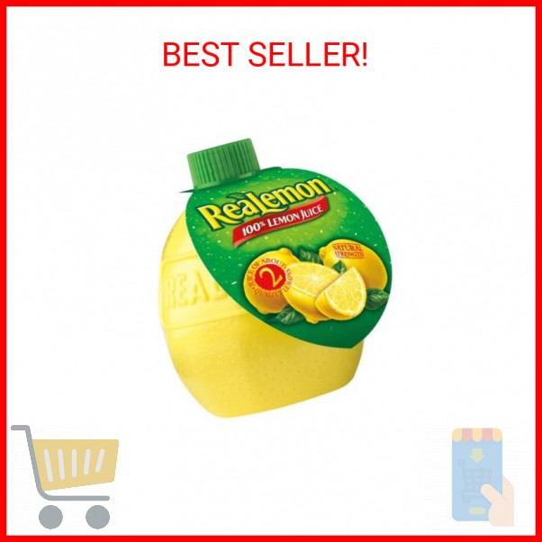 Realemon 100% Lemon Juice, 2.5 oz