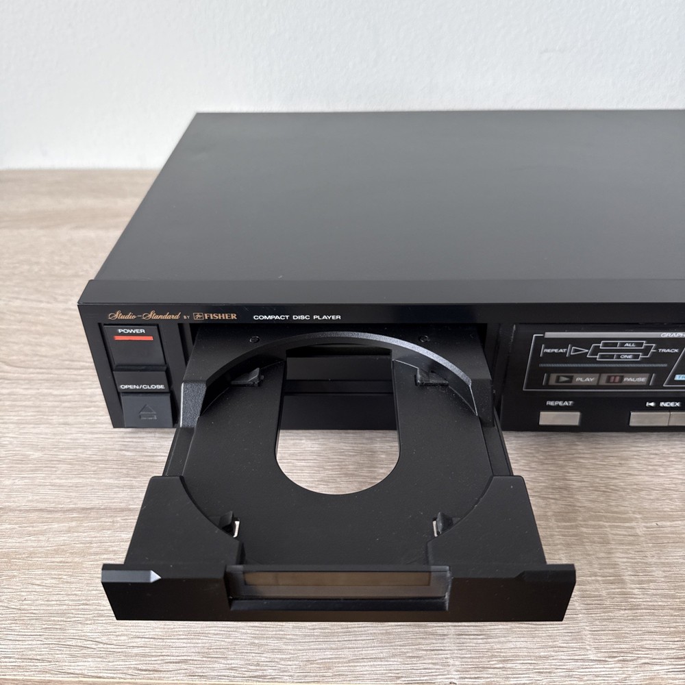 Fisher Studio - Standard CD Player AD-834 Serviced - Fully Tested w/ Manual