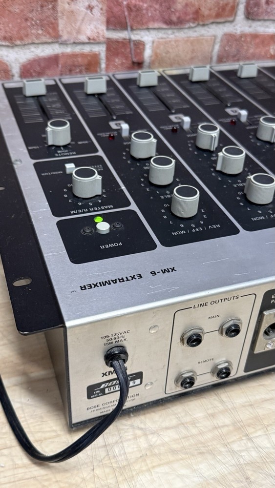 Bose xm-6 extramixer