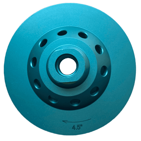 2 Pack 4.5" Diamond Segment Grinding Wheel Disc for Concrete Angle Grinders