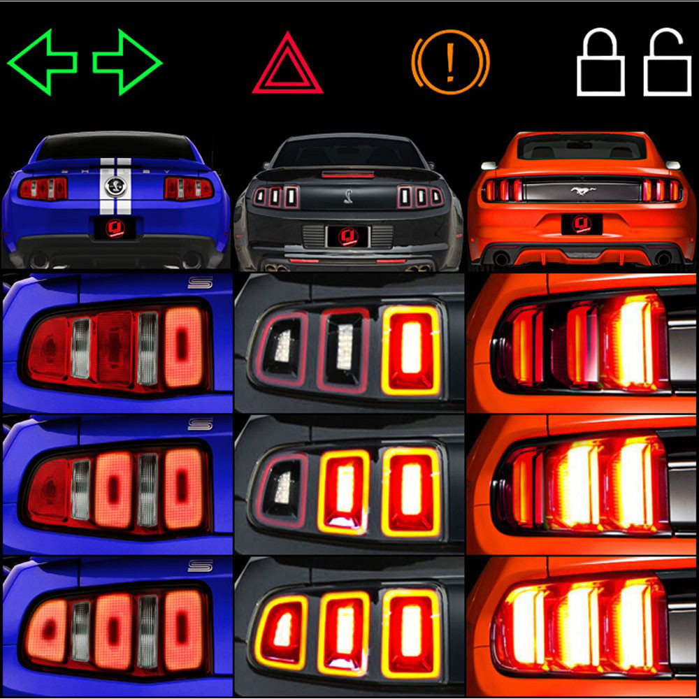 For Universal Car Turn Signal Light 3 Step Sequential Chase Flash Module Boxes