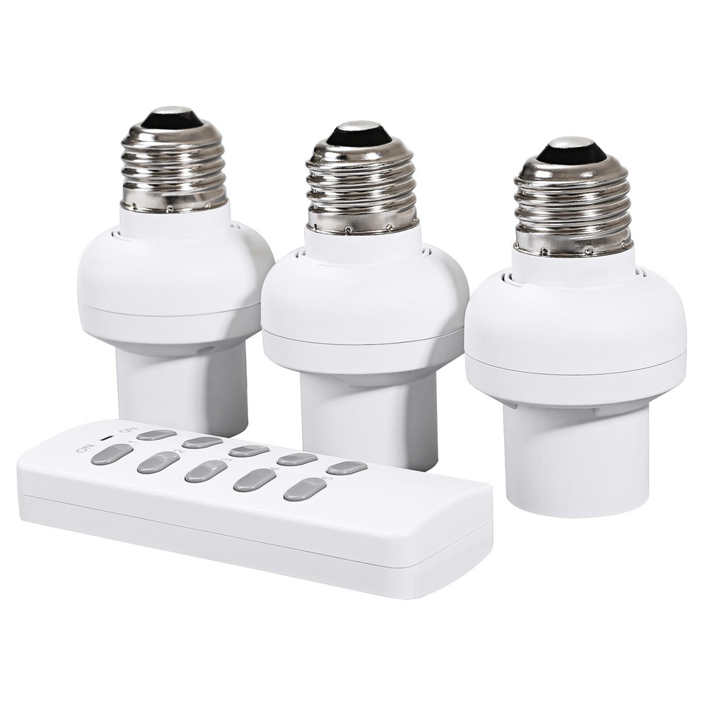 DEWENWILS Remote Control Light Bulb Socket, Wireless Light Socket Switch Kit