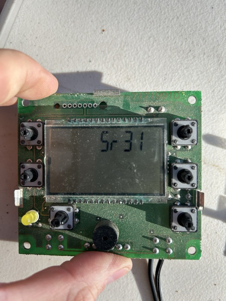 OEM Original Whirlpool 7199389B Water Softener SR31 Electronic Control Board