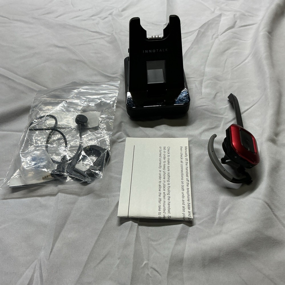 U84 ♻ INNOTALK Wireless Headset DW-780 DECT Wireless Universal Base & Monaural