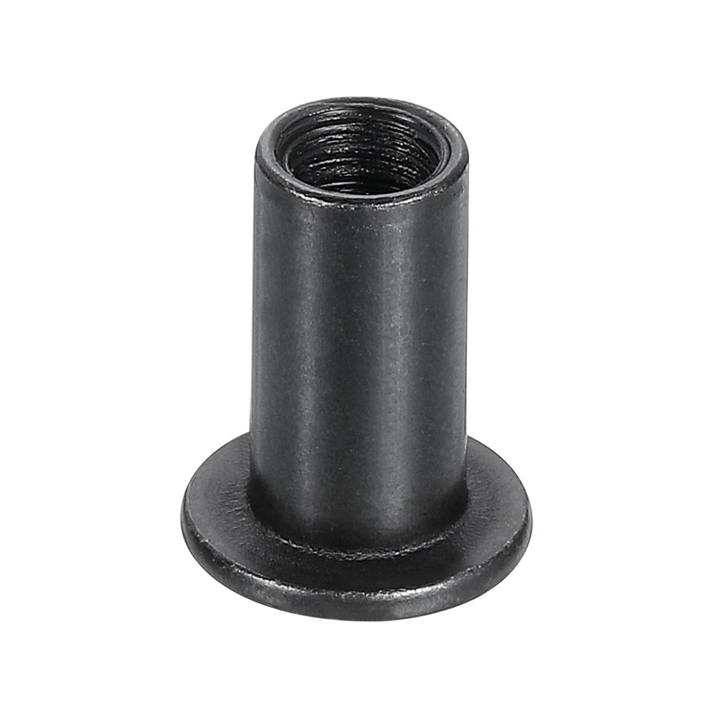M6x15mm Hex Socket Head Insert Nut Screw Post Sleeve Nut Black Oxide 30pcs