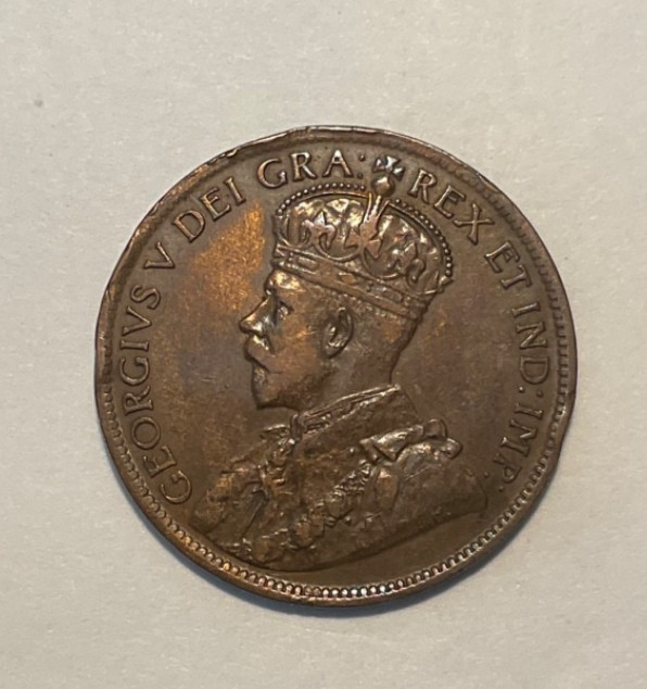 1919 Canada One Cent 1c