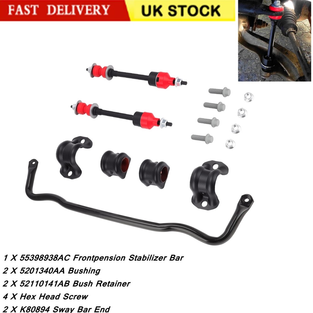 Front Stabilizer Sway Bar For Ram 1500 2011 2012 2013 2014 2015 2016 2017 2018