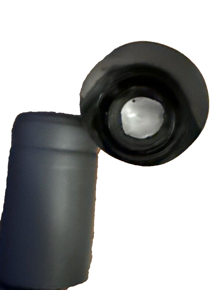 Wine Bottle Black PVC Shrink Capsules Pack of 30 NEW