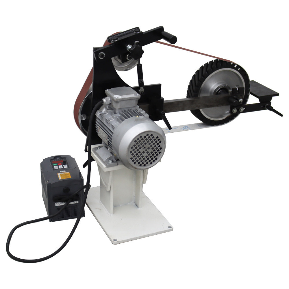 110V Vertical and Horizontal Frequency Conversion Industrial Grade Belt Machine