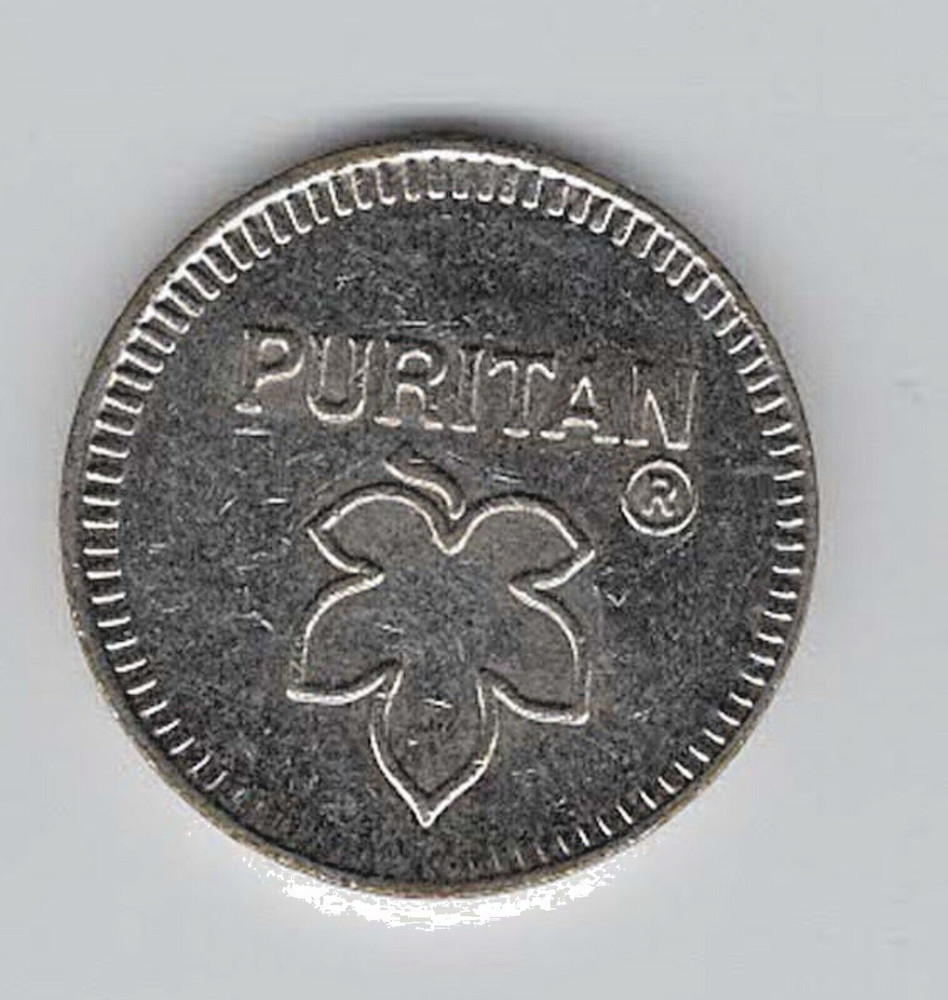 PURITAN GAMING TOKEN * ADMUSMENT  * ARCADE GAME TOKEN