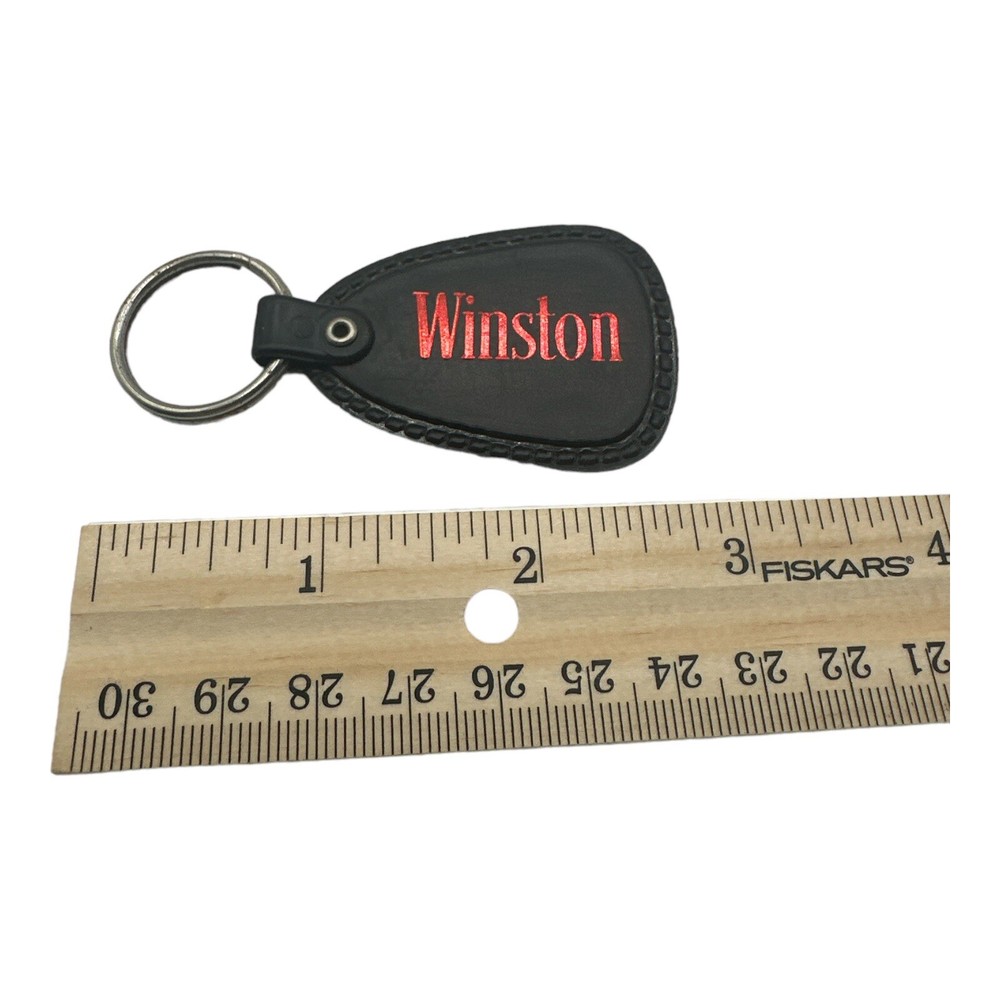 Winston cigarettes, vintage advertising keychain