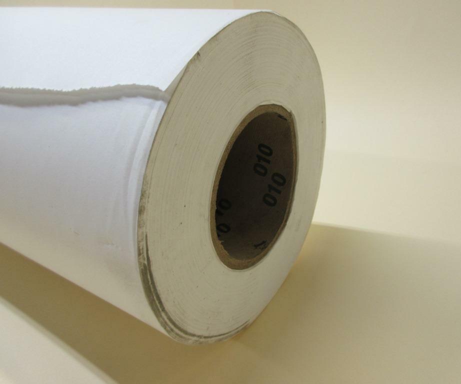WHITE PAPER, 1 ROLL, 04110552, 36" WIDE X 200', 6.5" OAD, 3" CORE SIZE
