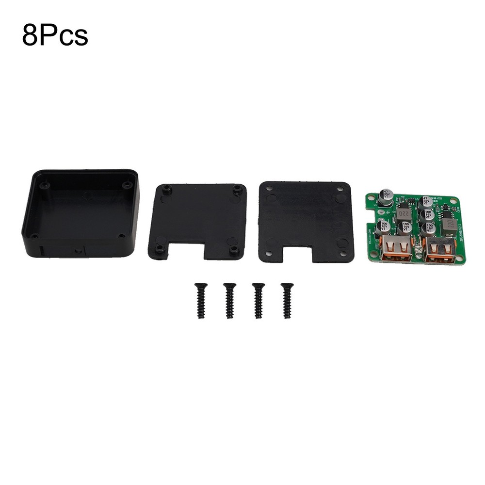 Dual USB Ports on a Compact Design Efficient 3A Solar Panel Voltage Regulator