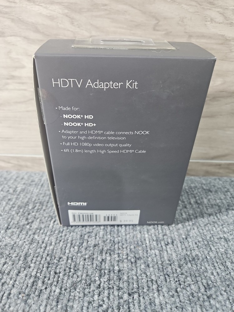 Nook HDTV Adapter Kit - Used With Box