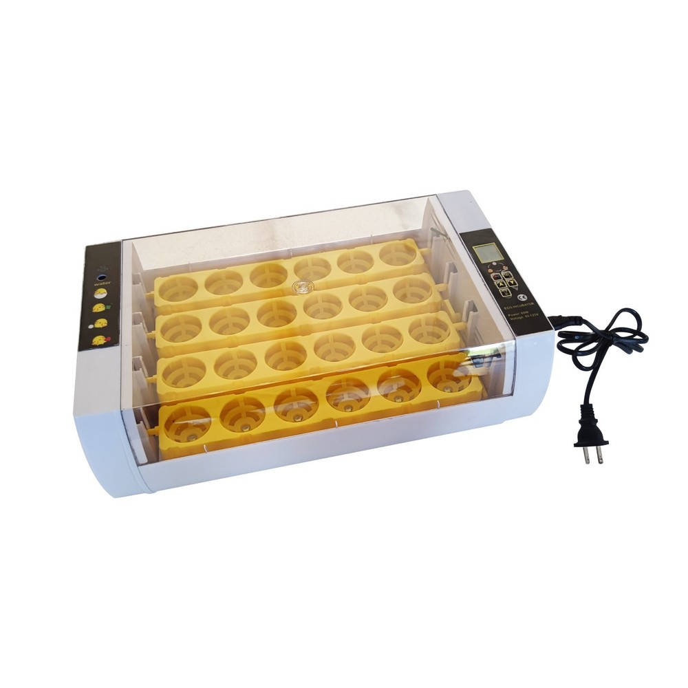 110V 24 Eggs Automatic Egg Incubator with Automatic Egg Turning