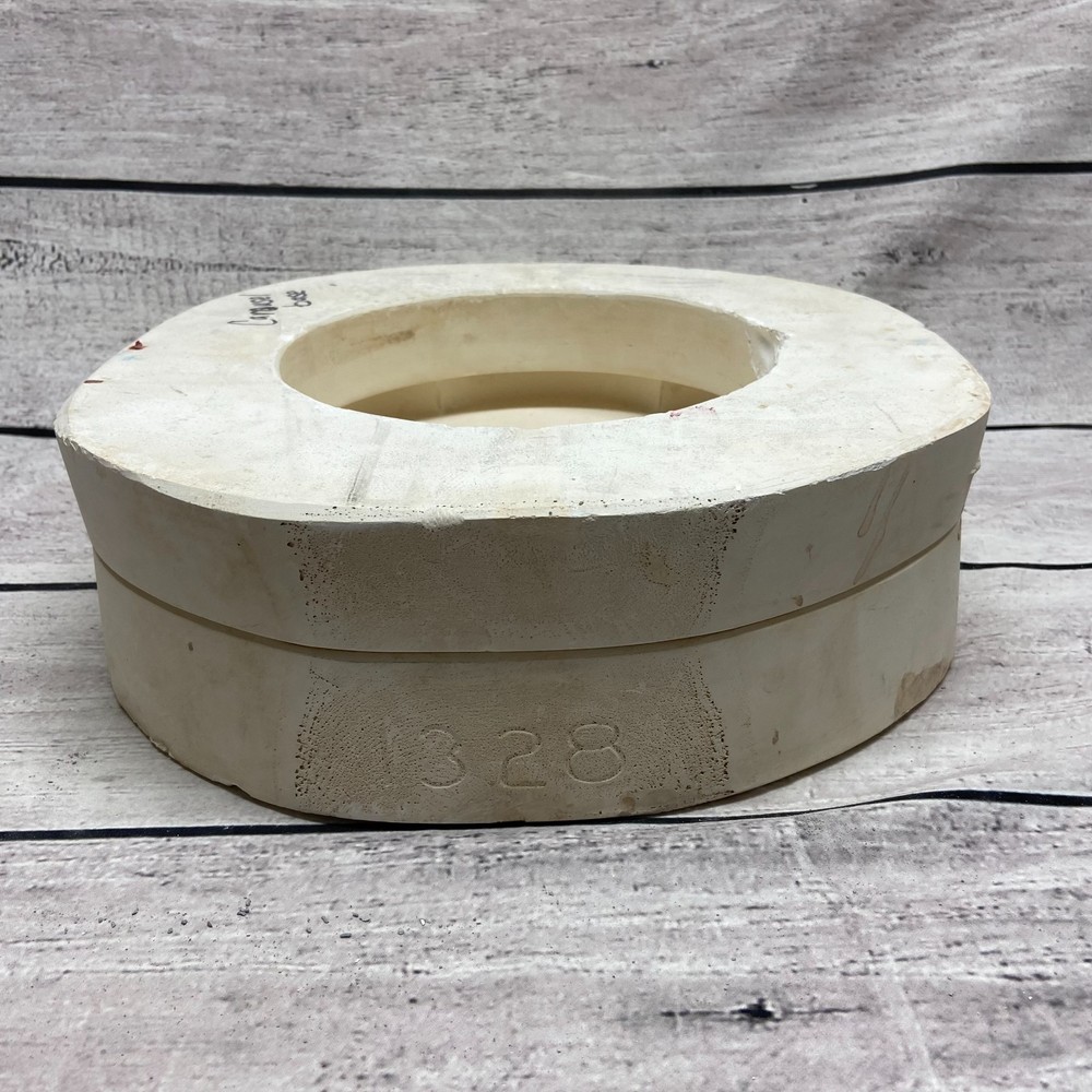 Vintage Unbranded Ceramic Casting Mold Carousel Base #1328