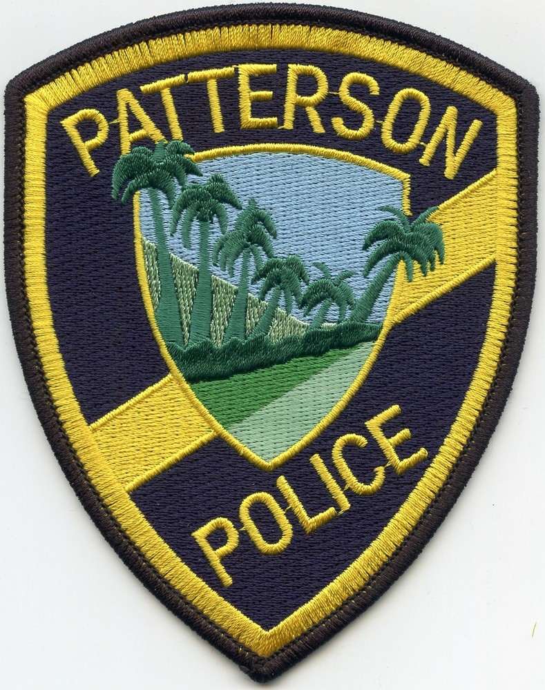 PATTERSON CALIFORNIA CA POLICE PATCH