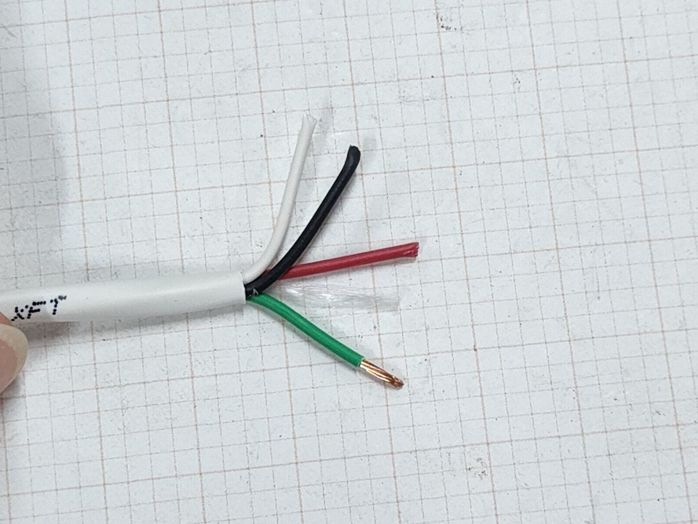 Advanced Digital 911804 18/4C Stranded Plenum Security/Alarm Cable CMP /100ft