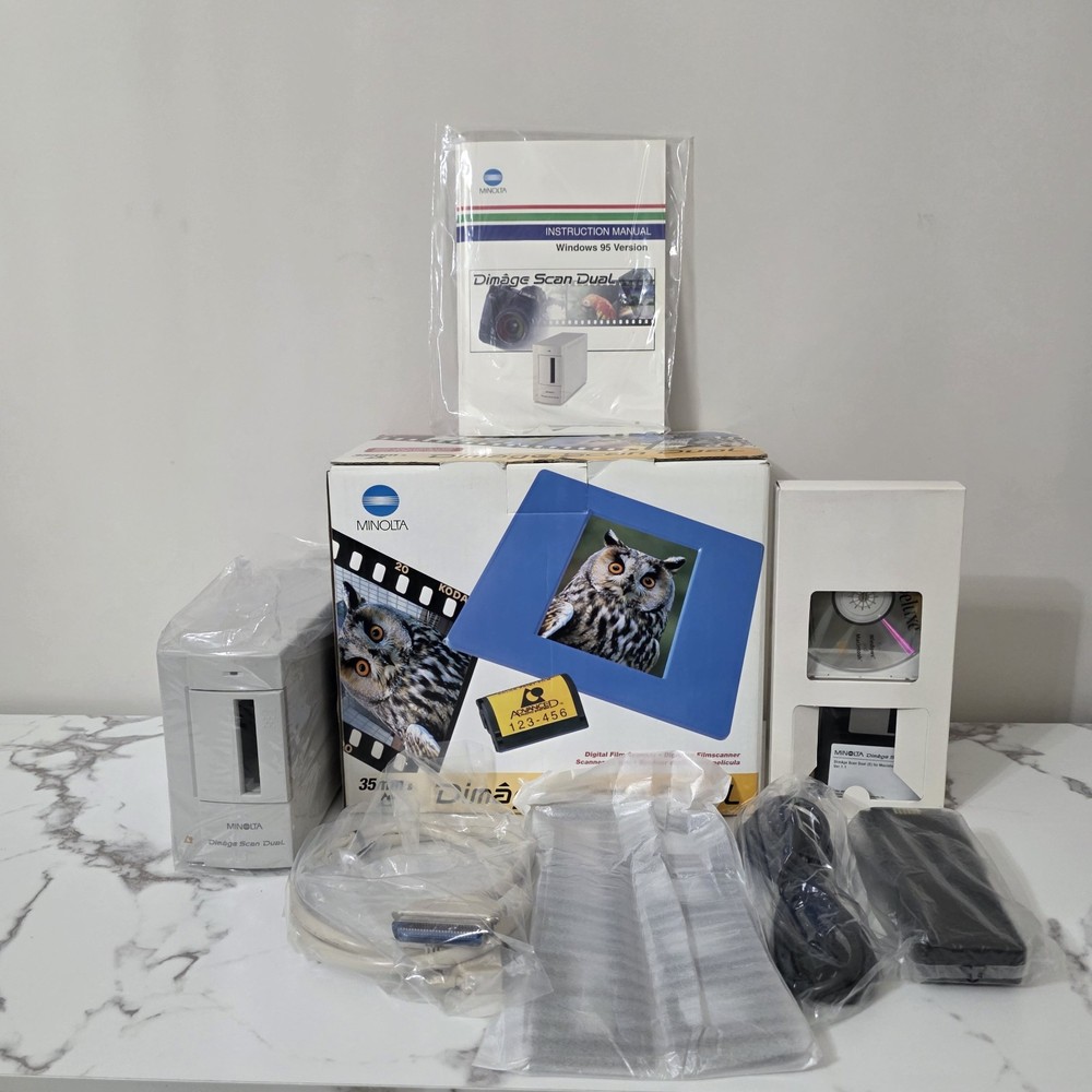 Minolta 35mm & Dimage Scan Dual Read Details