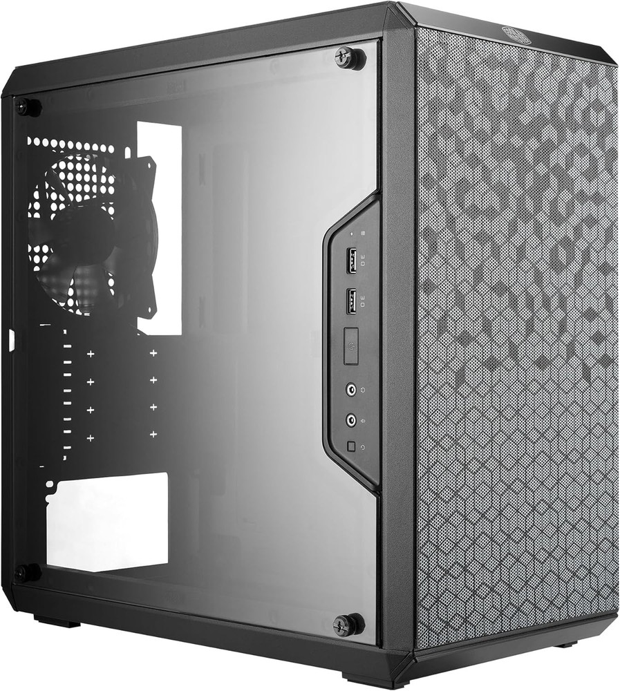 Sleek MasterBox Q300L Micro-ATX Case - Built for Performance & Versatile Setup