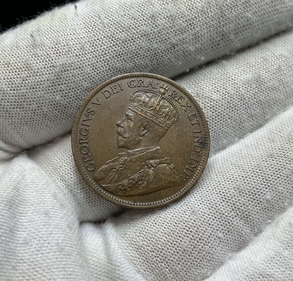 1916 Canada Large Cent AU J390