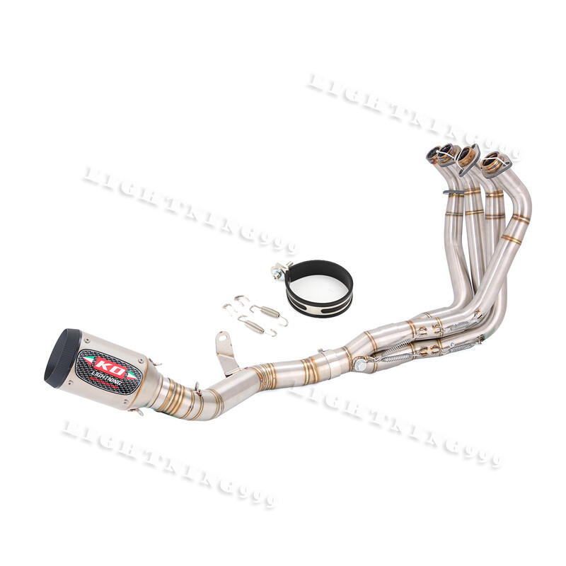 For Kawasaki Z900 2017-2023 Complete Header Exhaust Pipe Modified System Slip on