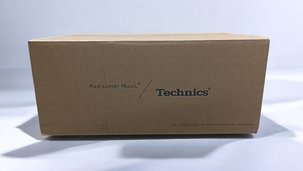 TECHNICS SL-1200G Series Turntable 100V JP w/WT-53E Step-Down Unit EU Ready