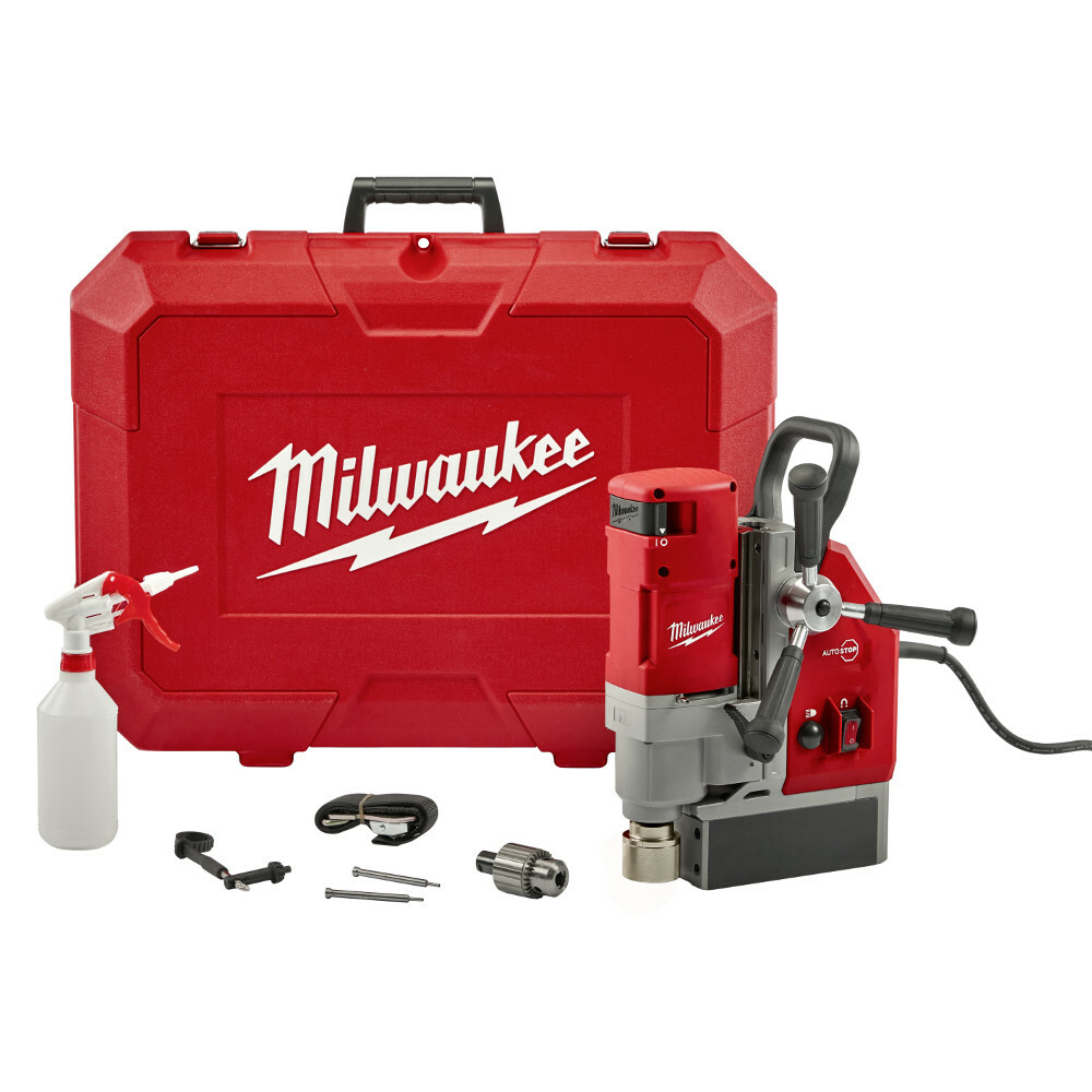 Milwaukee 4272-21 1-5/8" Auto-Stop Electromagnetic Drill Kit with Carrying Case