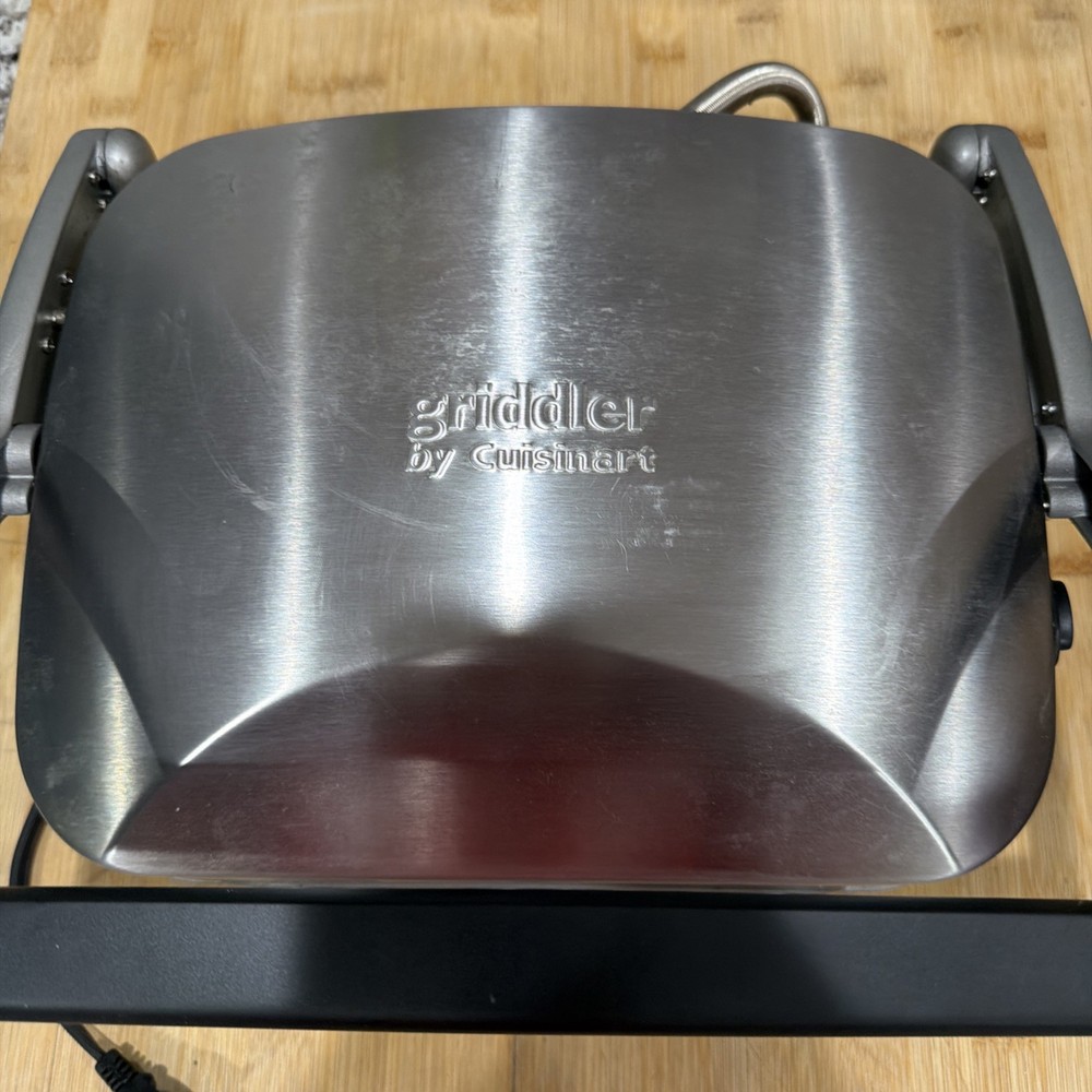 Cuisinart Griddler Model GR-4N 5-in-1 Grill Griddle Panini Maker *