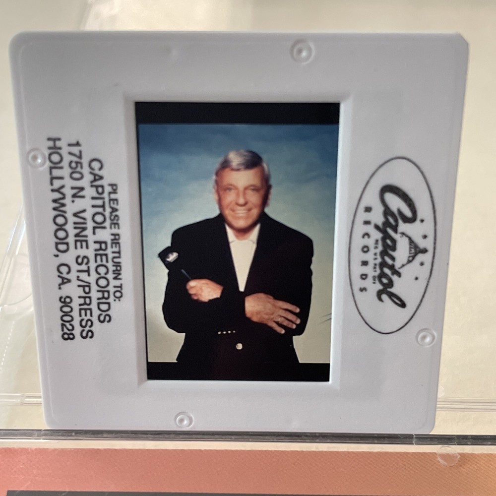Frank Sinatra 35mm Color Transparency Photo Slide