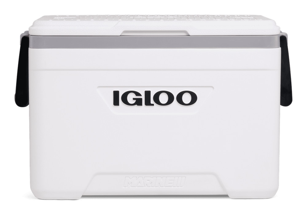25 QT Marine Hard Sided Cooler, White