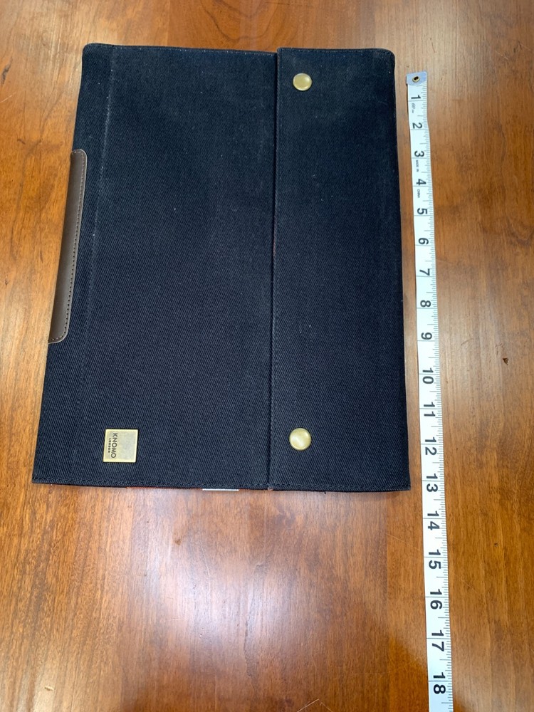 Knomo London Brompton folding tech portfolio stylish work folio organizer Large