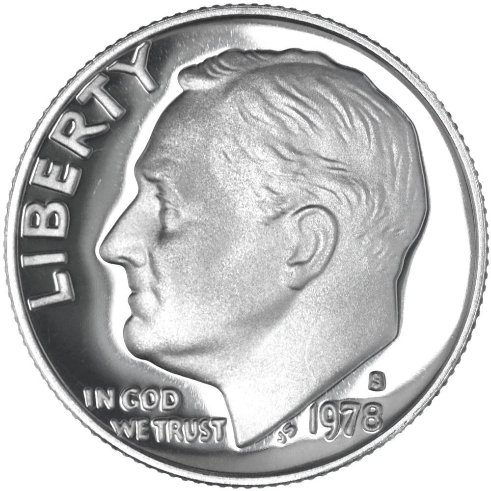 1978 S Proof Roosevelt Dime