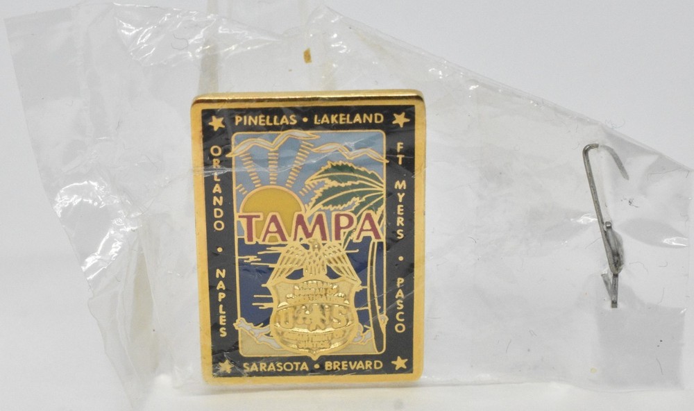 FBI Tampa Florida Office Lapel Pin