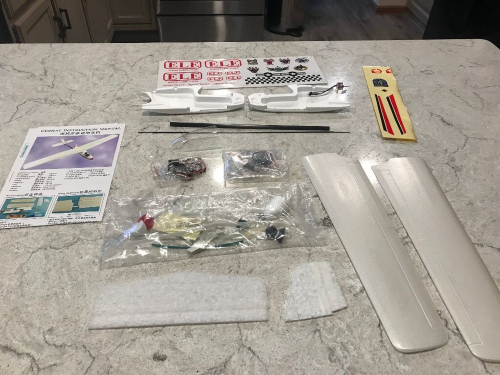 Cushat RC Pusher Glider Airplane - PNP Version