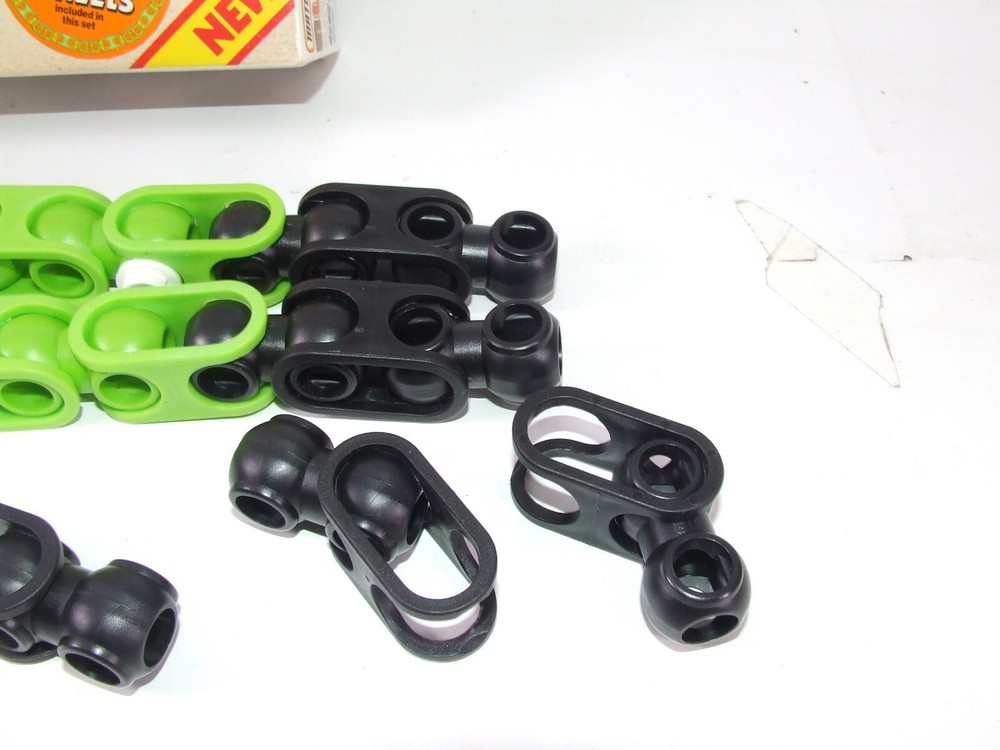 Matchbox Linkits Green Beast Boxed Rotating Link System Complete & Extras 1980s