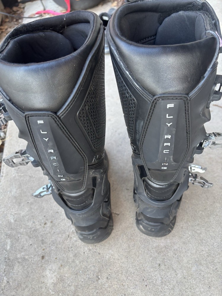 Fly Racing FR5 Boots Black - Size 7 US