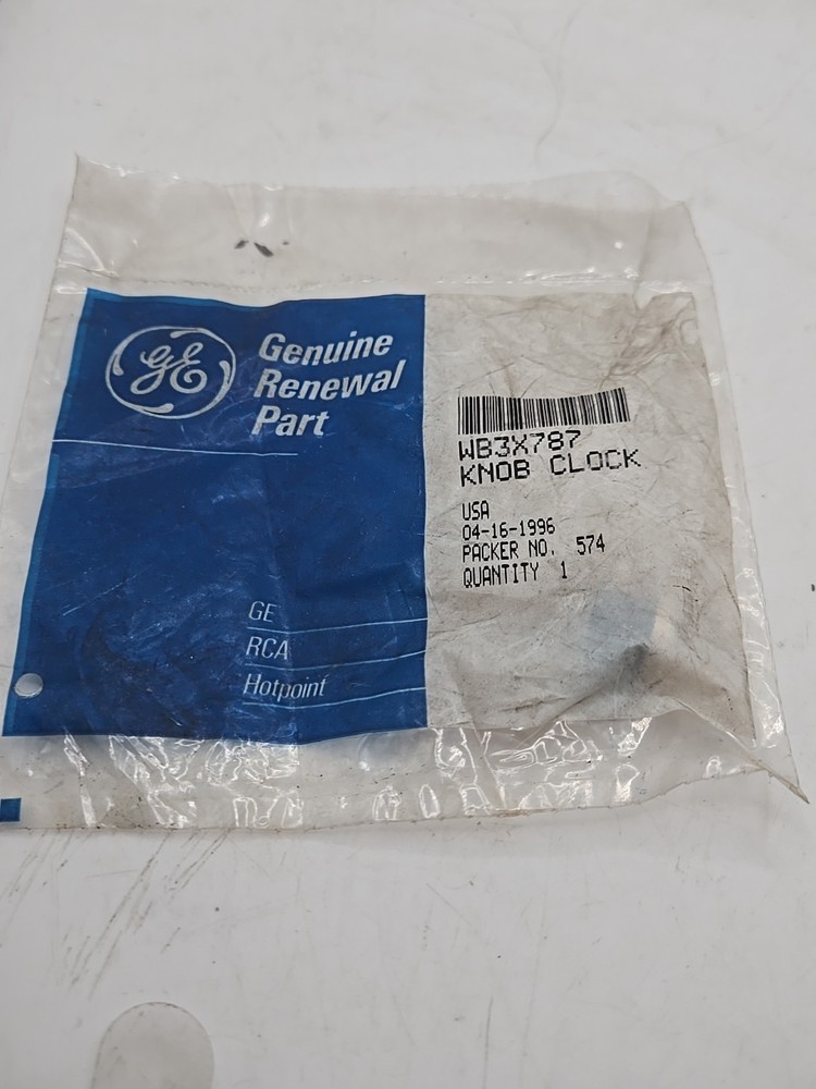 GENERAL ELECTRIC WB3X787 CLOCK KNOB (9D4)