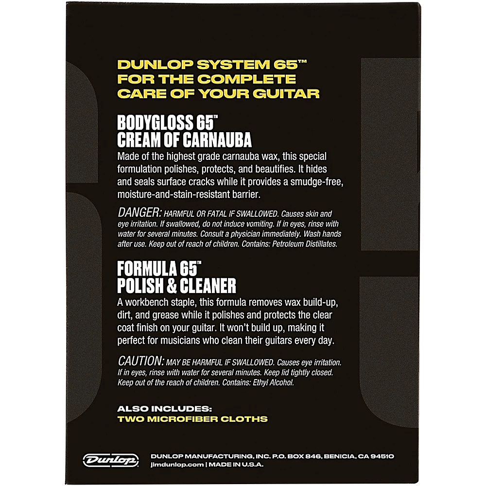 Dunlop Formula 65 Guitar Polish Kit