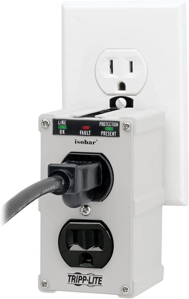 Isobar ISOBLOK2-0 Heavy Duty Outlet Extender, Wall