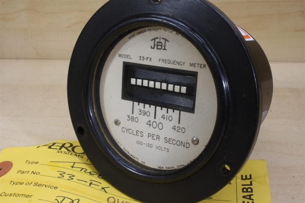 JBT Triplett Model 33-FX Frequency Indicator