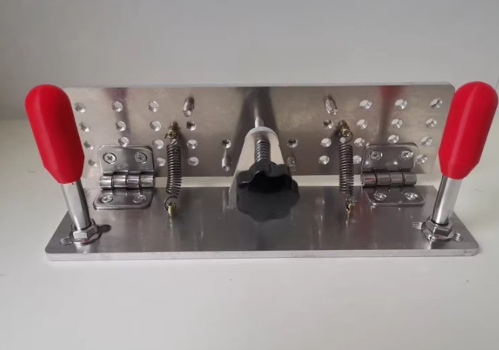 Handheld Quick-Change Blade Sharpener with V-Clamp Angle-Setting Sharpener