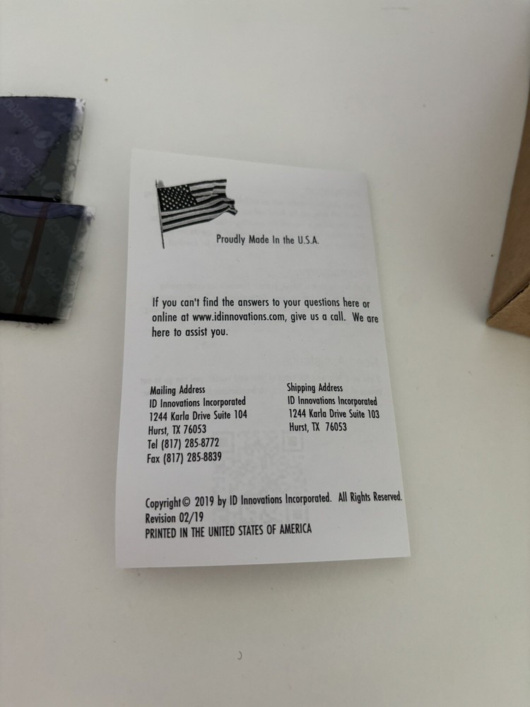 NEW ID Innovations Programmable Card Reader Model VMU-B2-6M NIB USB