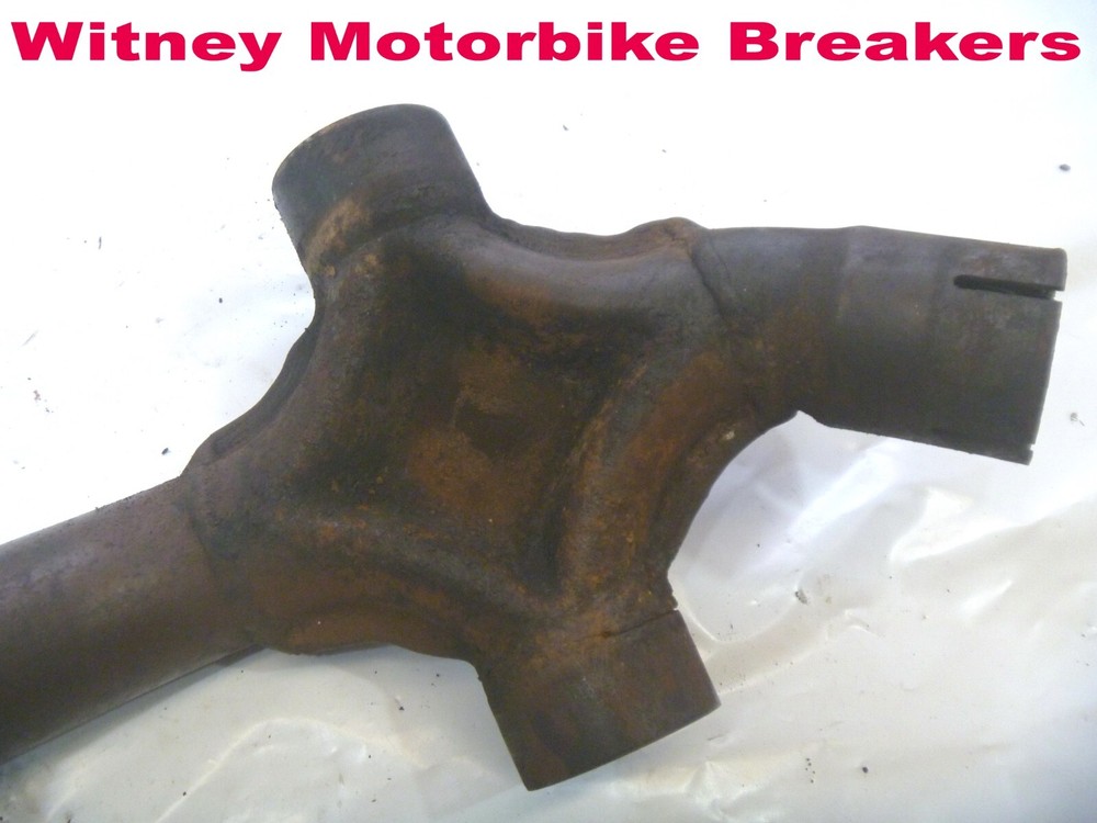 DUCATI ST2 97-03 EXHAUST HEADER DOWN PIPE FRONT HORIZONTAL ST 2 SPORT TOURING