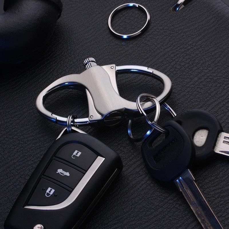 3 Pack Keychain Lighter, 2026 Permanent Match Infinity Lighter, Survival Stri...