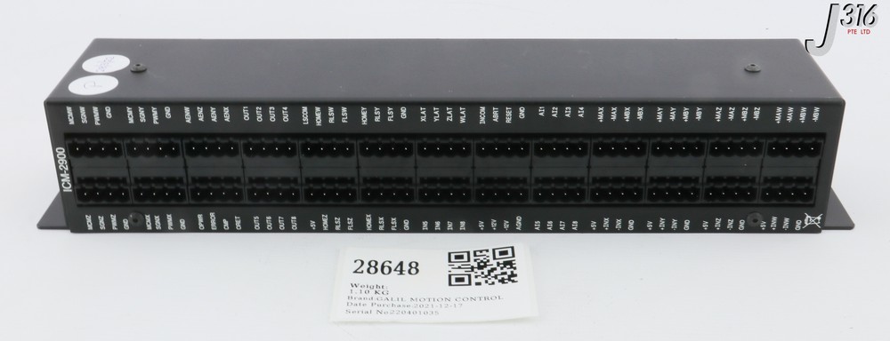 28648 GALIL MOTION CONTROL INTERCONNECT MODULE ICM-2900