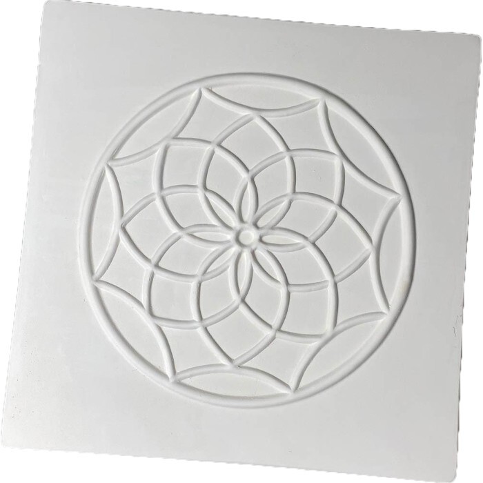 Dreamcatcher Texture Glass Fusing Kiln Mold 11"